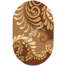 6051B YELLOW-BROWN OVAL